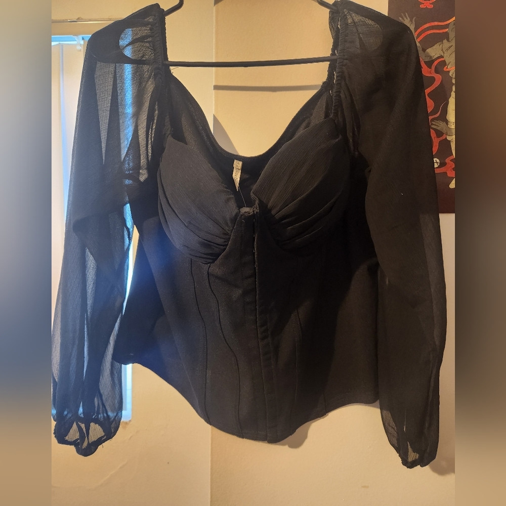 Black blouse